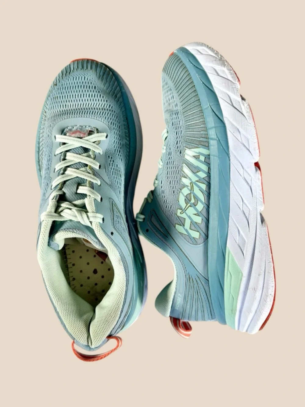 Hoka Women’s Bondi 7 Sneakers - Picture 9 of 13
